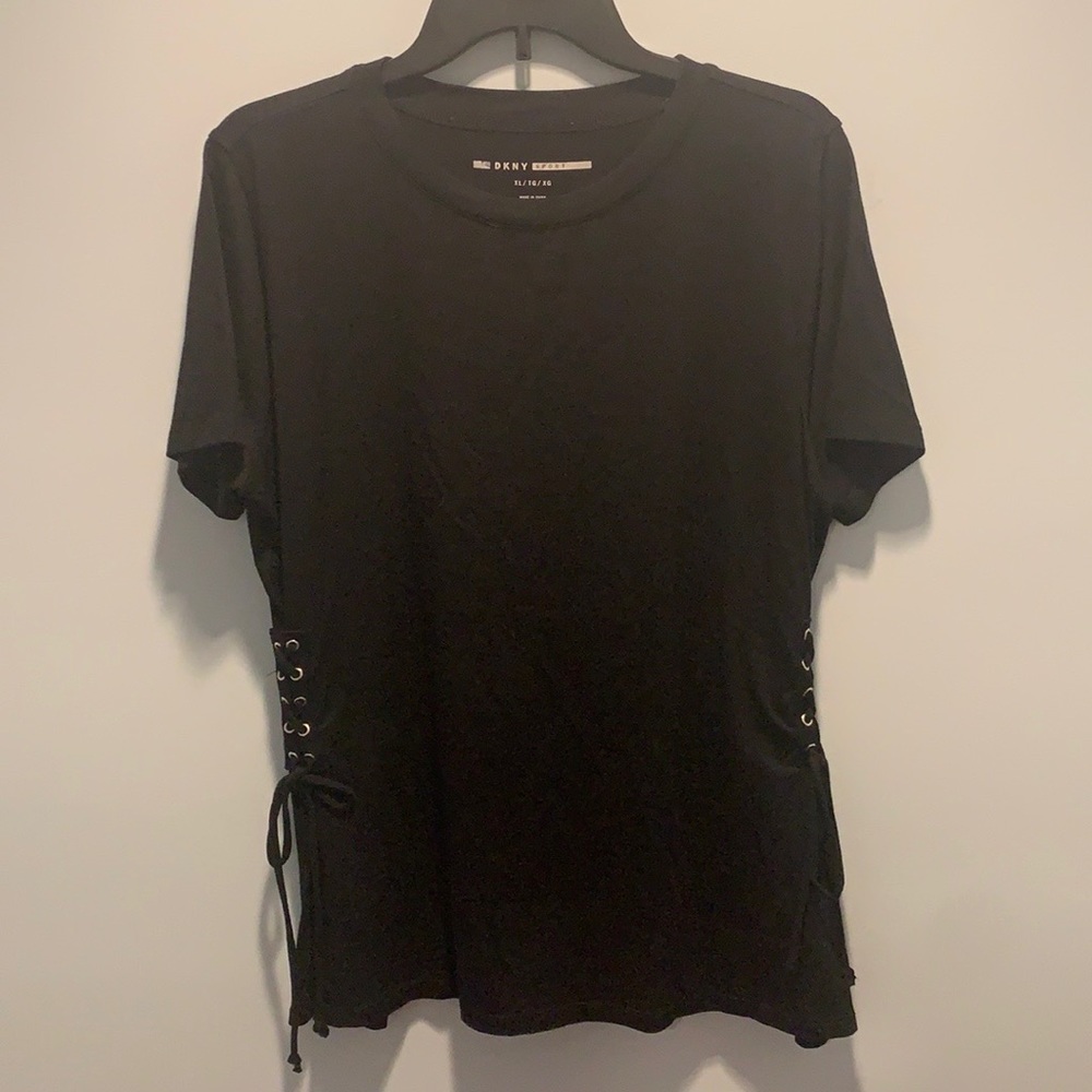 Black DKNY Sport XL, NWT Blouse.